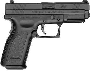 Springfield Armory XD 45 ACP 4" Barrel Black Finish Trijicon Sight Semi Automatic Pistol XD9614HCSP06